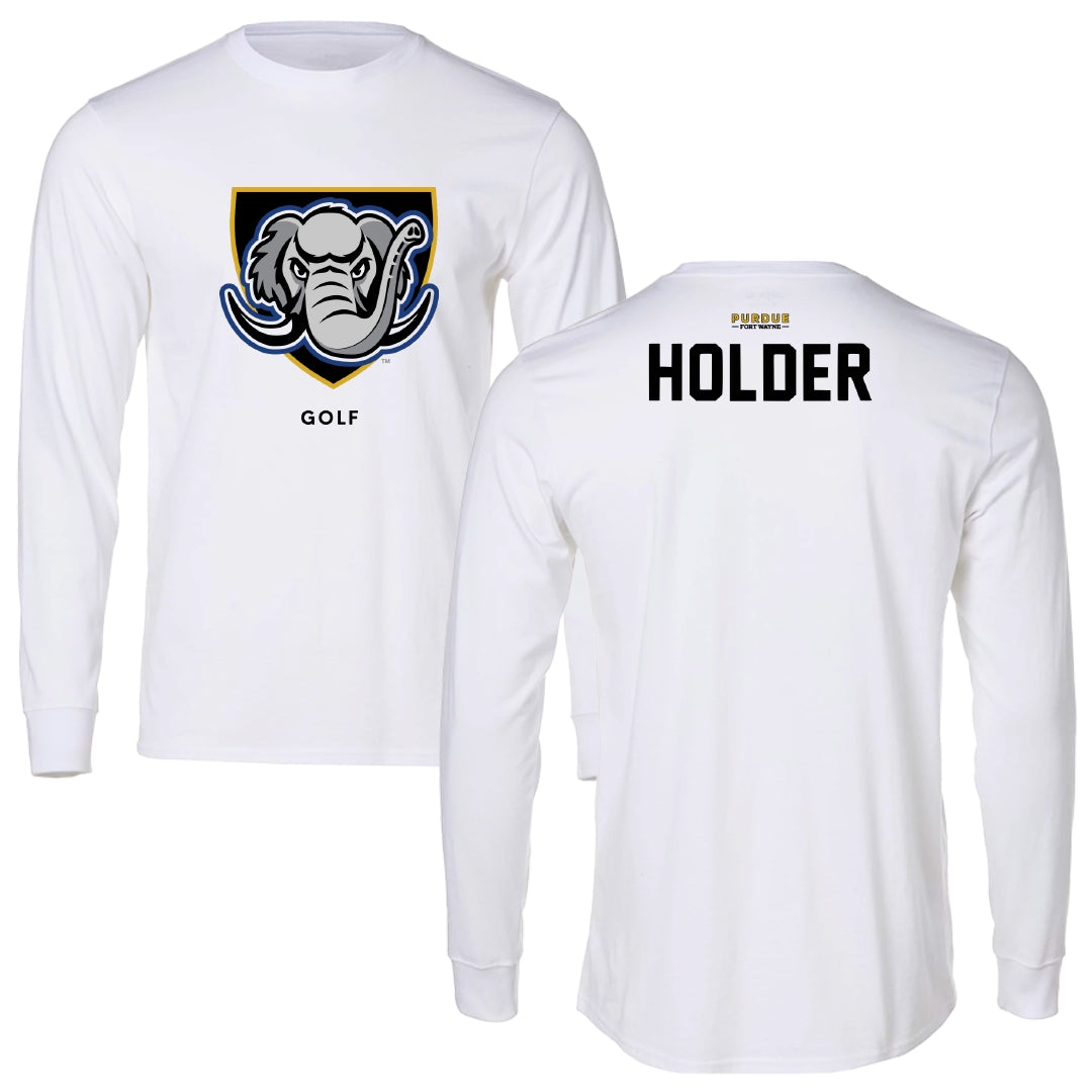 Purdue University-Fort Wayne Golf White Long Sleeve - Nick Holder