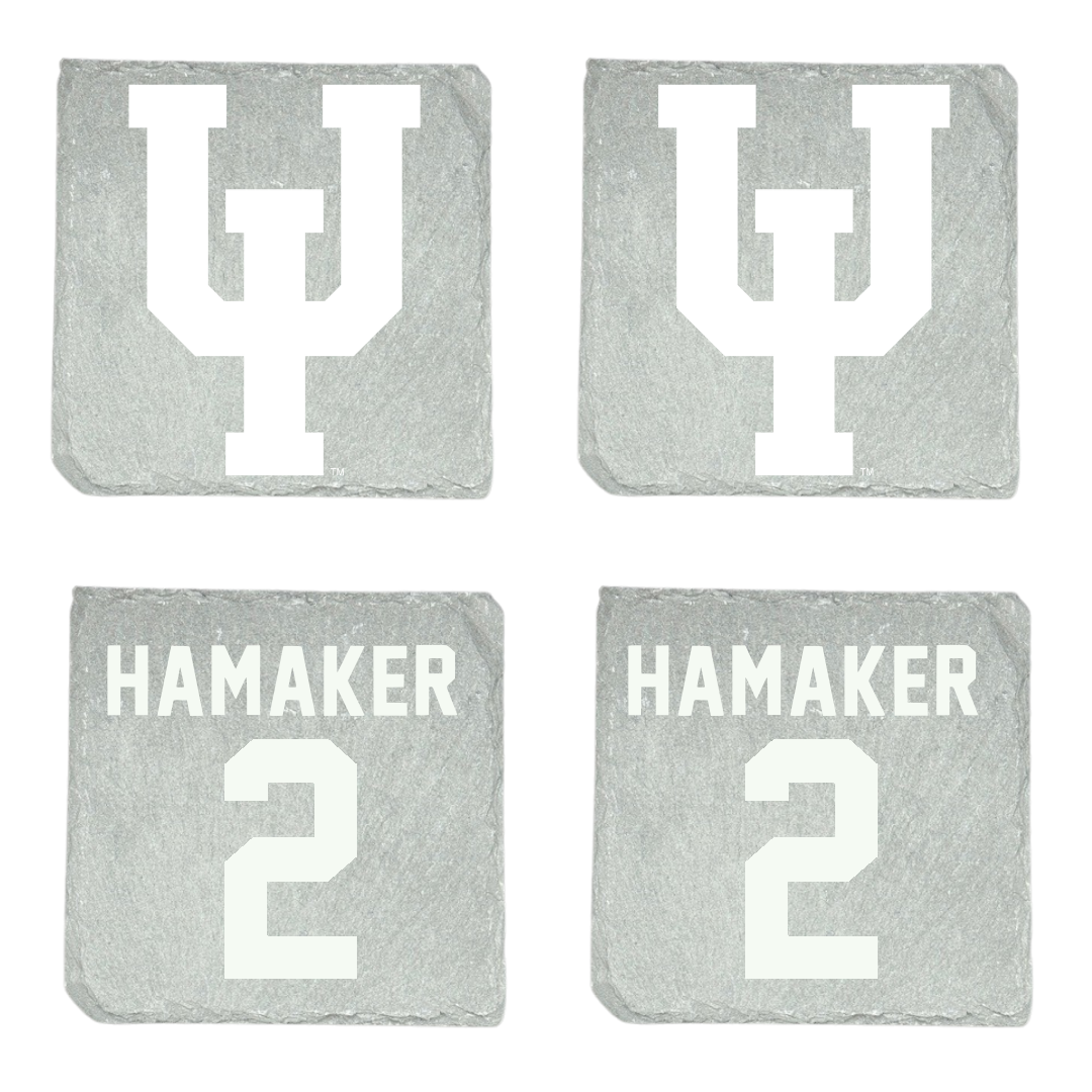 Upper Iowa University Softball Stone Coaster (4 Pack)  - #2 Taylor Hamaker