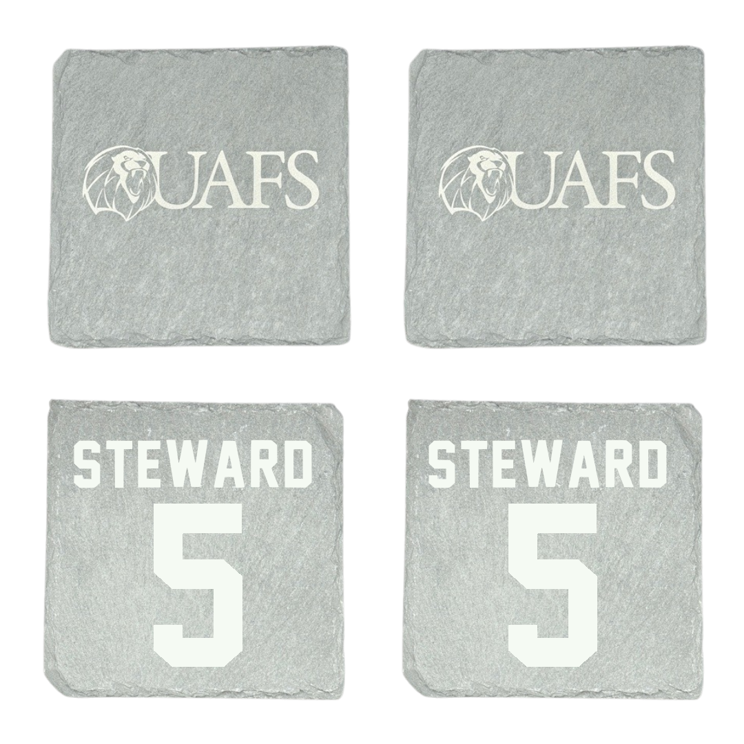 University of Arkansas-Fort Smith Volleyball Stone Coaster (4 Pack)  - #5 Lyric Steward