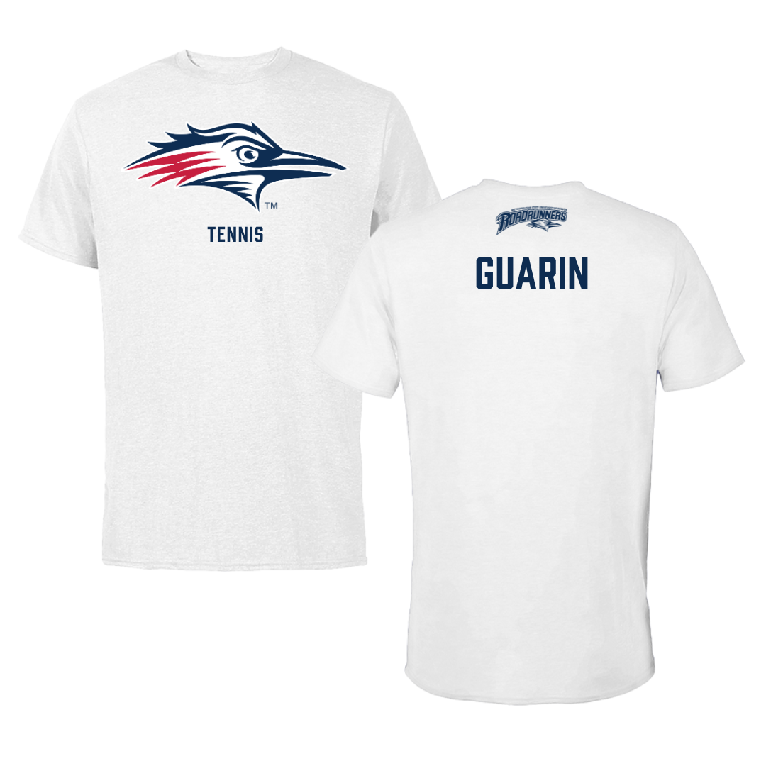 Metropolitan State University of Denver Tennis White Tee - Monica Guarin