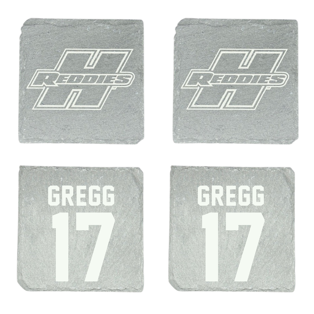 Henderson State University Baseball Stone Coaster (4 Pack)  - #17 Jaxson Gregg