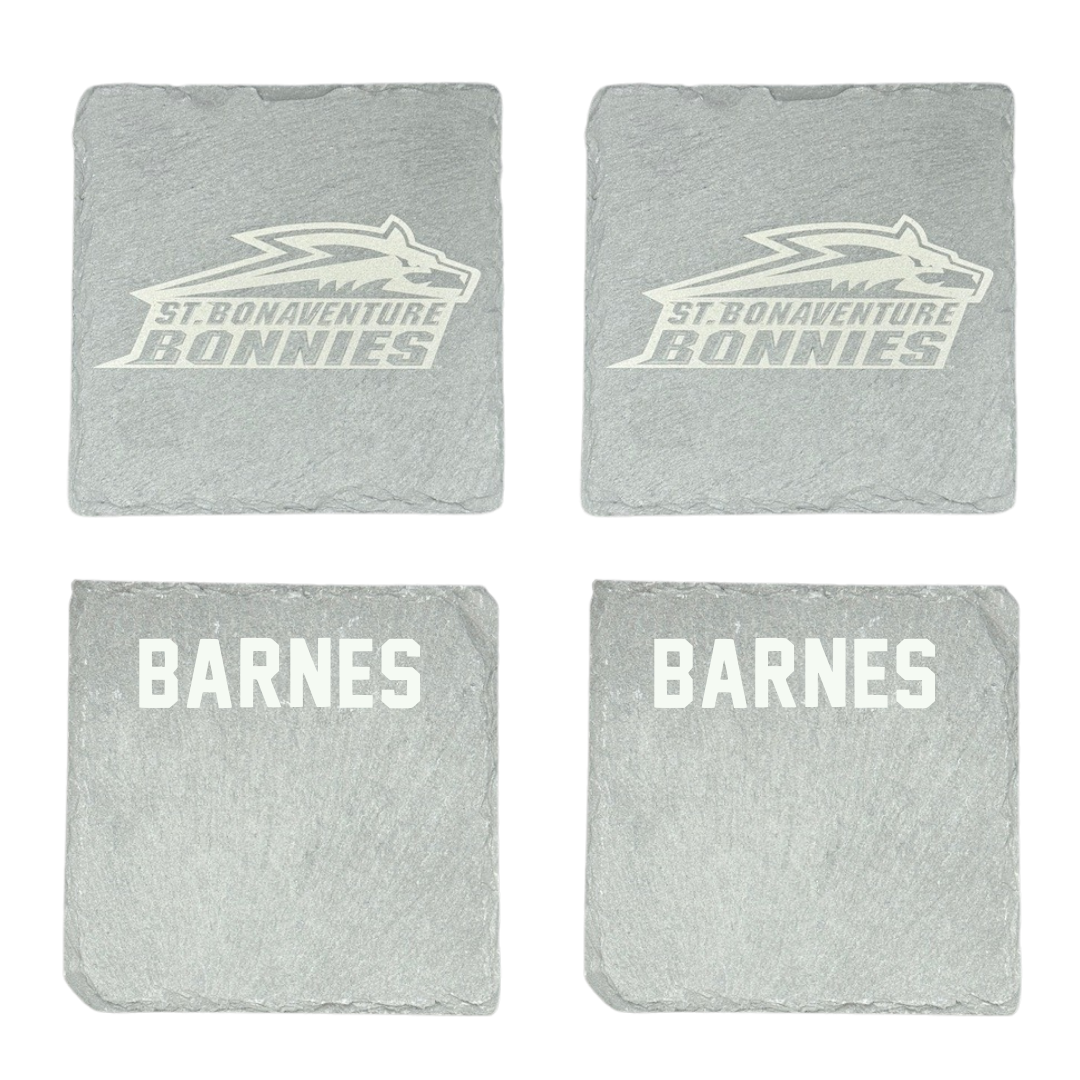 St. Bonaventure University Tennis Stone Coaster (4 Pack)  - Kelly Barnes