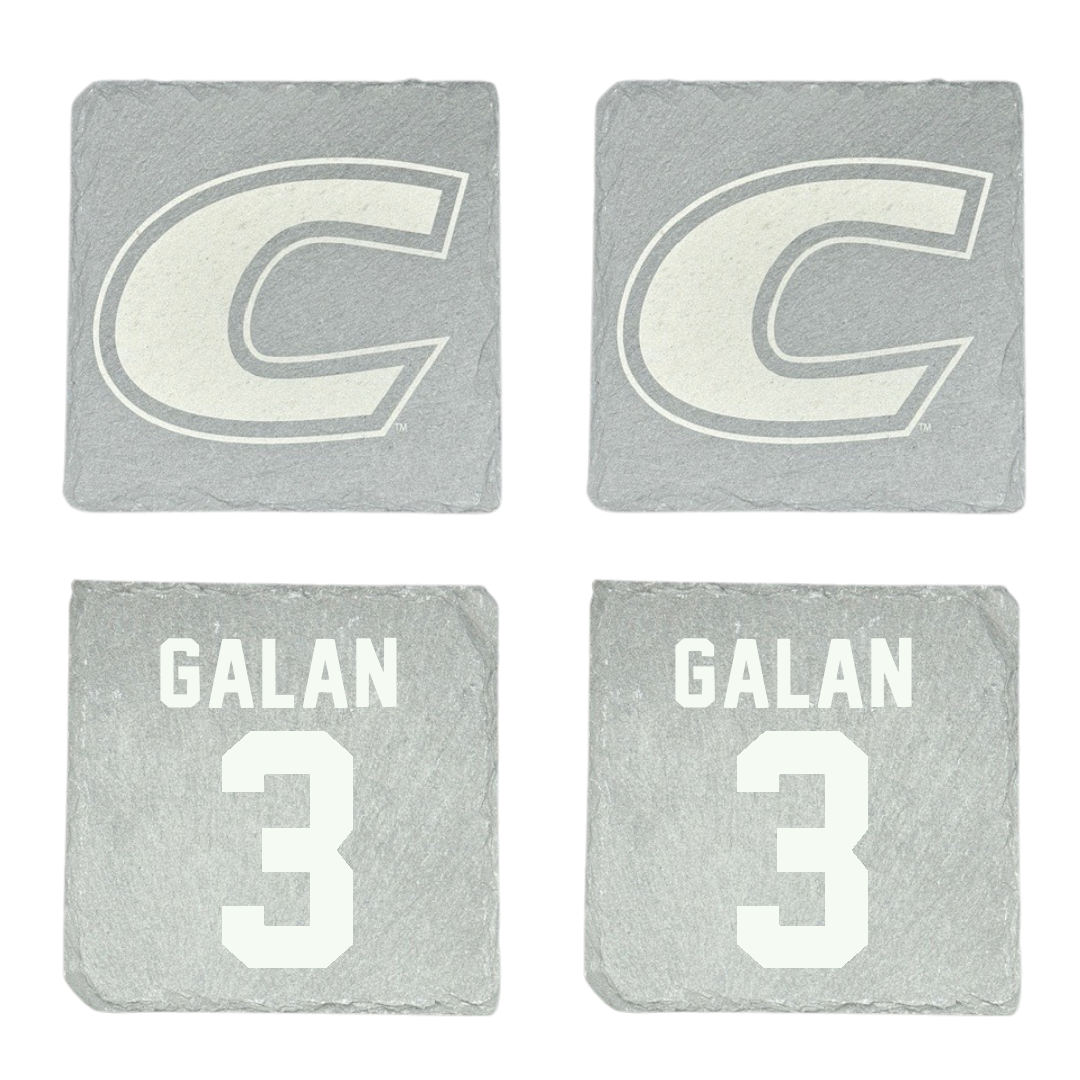 Centre College Volleyball Stone Coaster (4 Pack)  - #3 Amery Galan