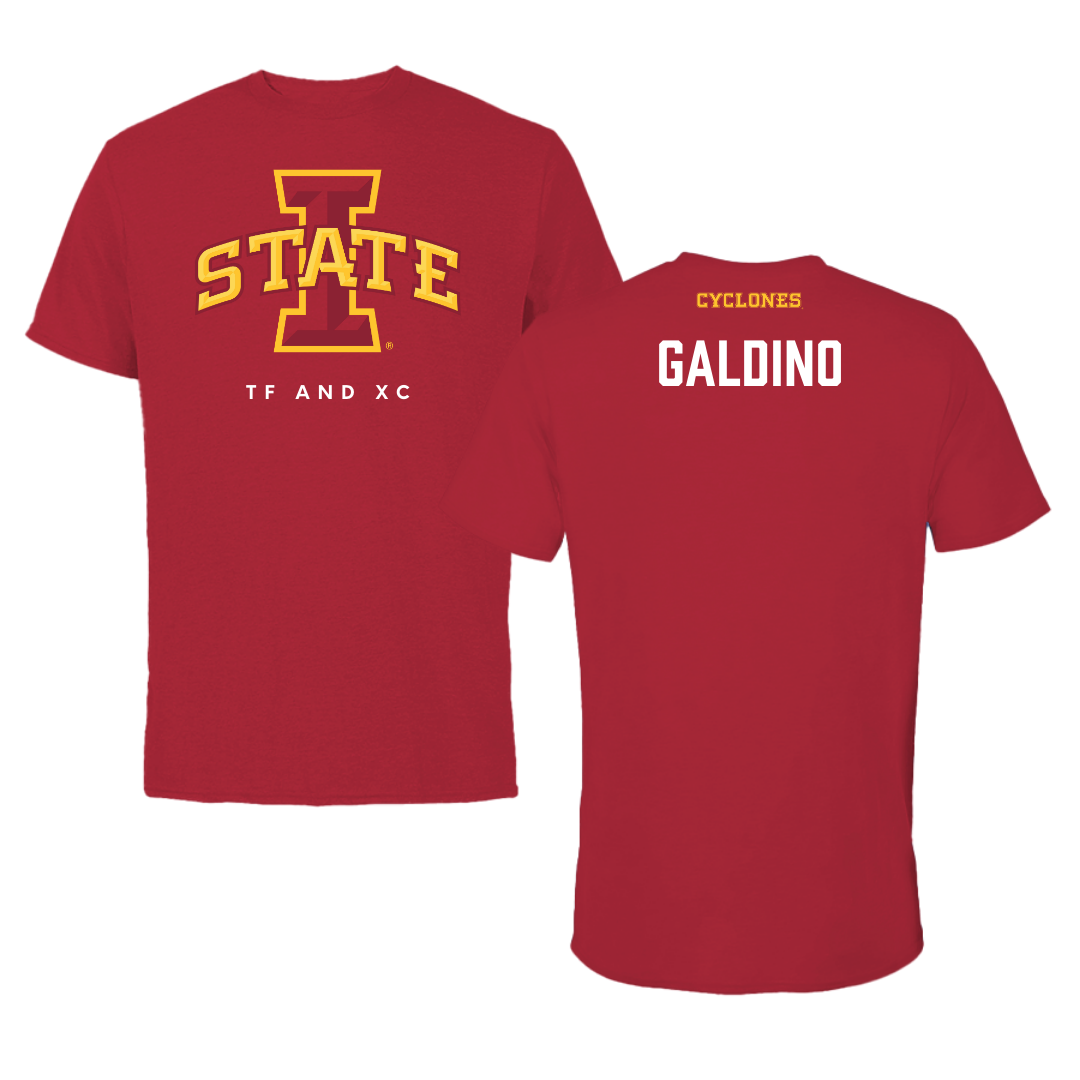 Iowa State University TF and XC Cardinal Tee - Emanuel Galdino