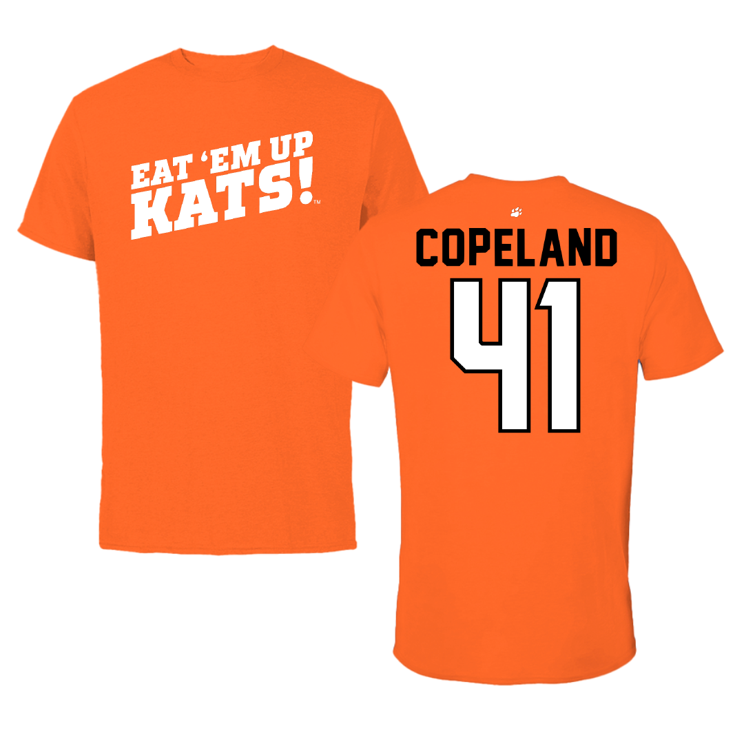 Sam Houston State University Baseball Orange Tee - #41 Caden Copeland