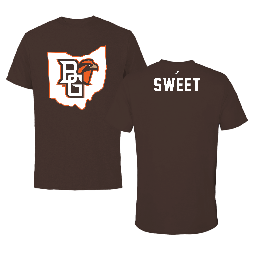 Bowling Green State University TF and XC Brown State Tee - Anthony Sweet