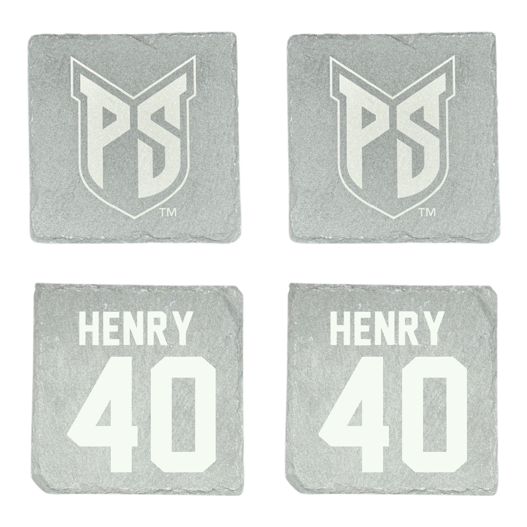 Portland State University Softball Stone Coaster (4 Pack)  - #40 Jade Henry