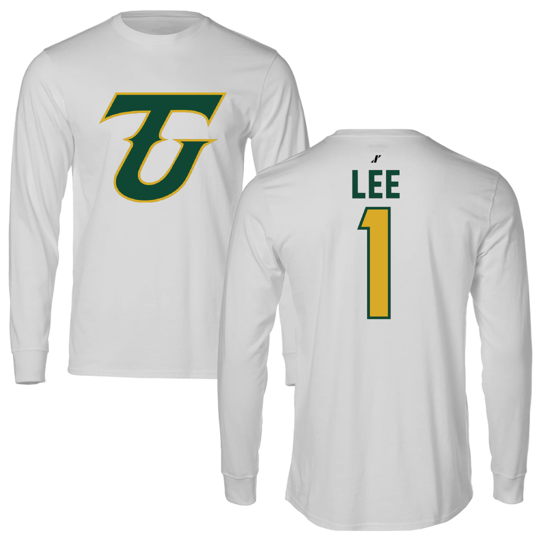 Tiffin University Soccer Light Gray Long Sleeve - #1 Aubree Lee