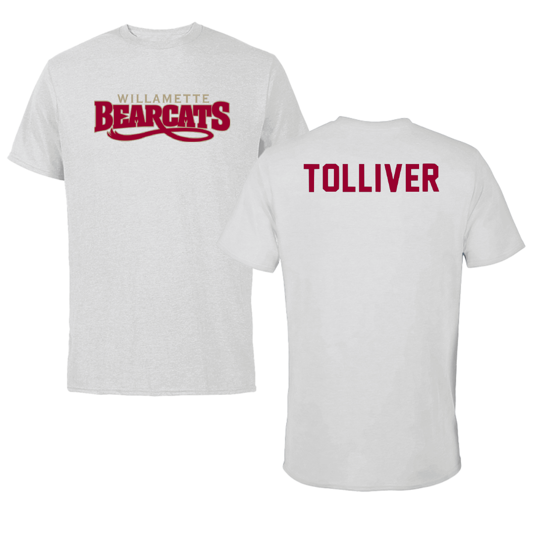 Willamette University Golf Light Gray Tee - Mallory Tolliver