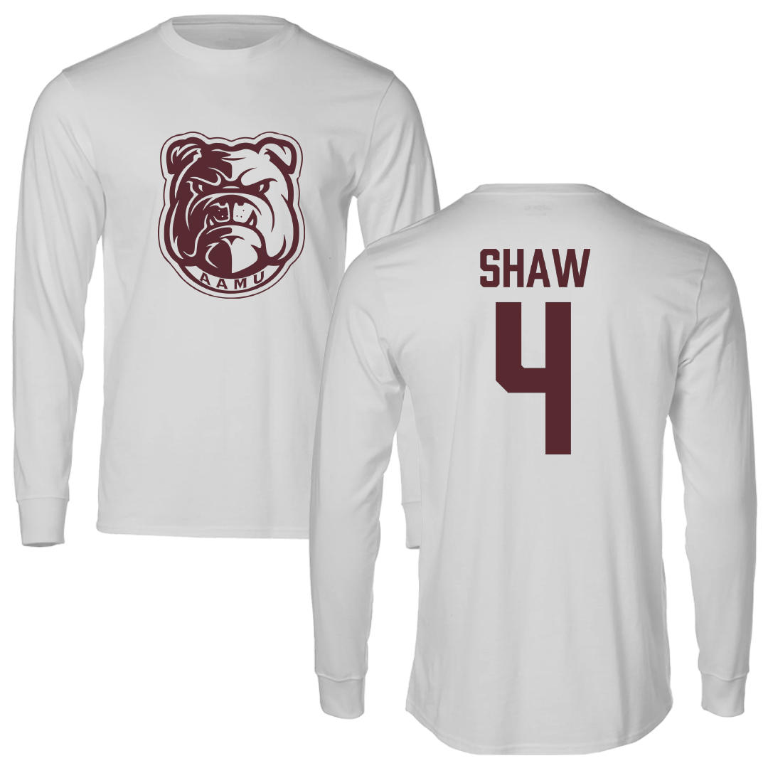Alabama A&M University Volleyball Light Gray Long Sleeve - #4 Caitlin Shaw
