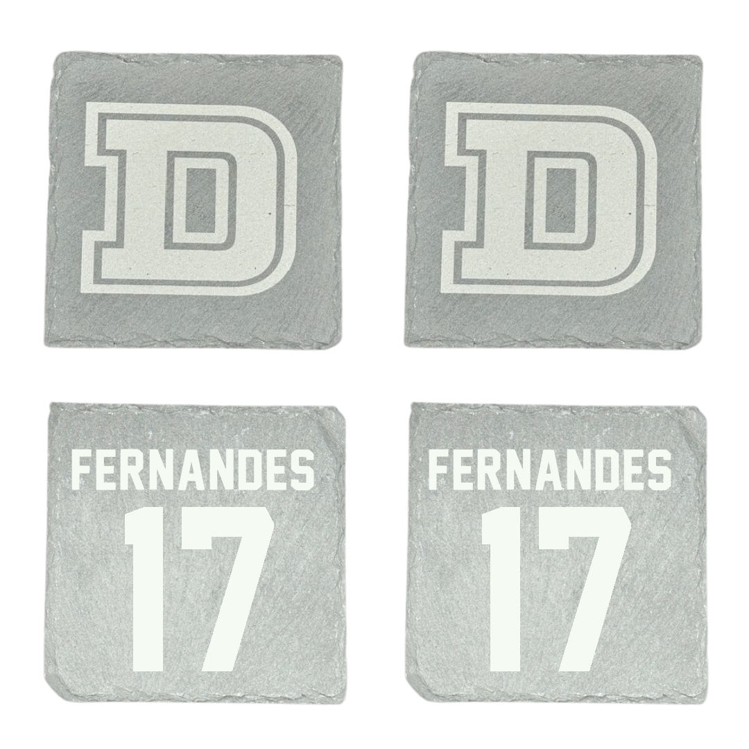 Dean College Soccer Stone Coaster (4 Pack)  - #17 Lydia Fernandes