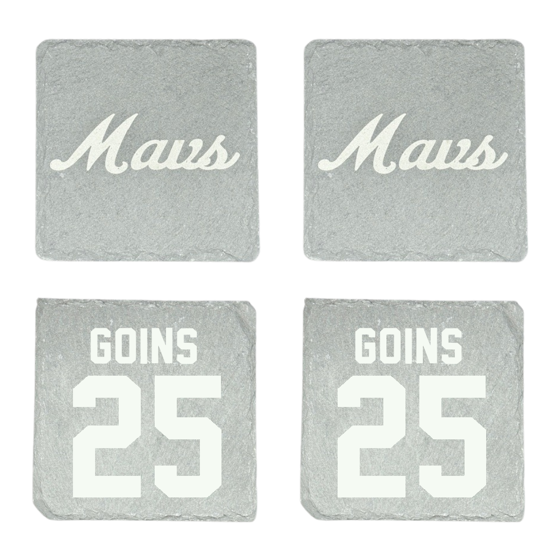 Mercy University Baseball Stone Coaster (4 Pack)  - #25 Kolongi Goins