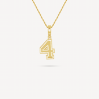 Gold Presidents Pendant and Chain - #4 Braci Nyberg