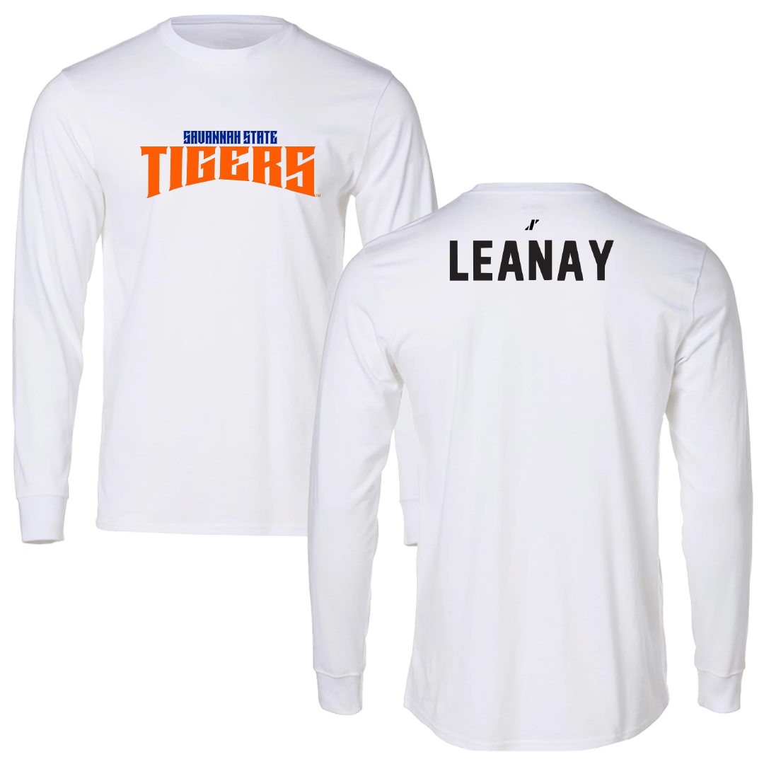 Savannah State University Cheer White Classic Long Sleeve - Brookins Leanay
