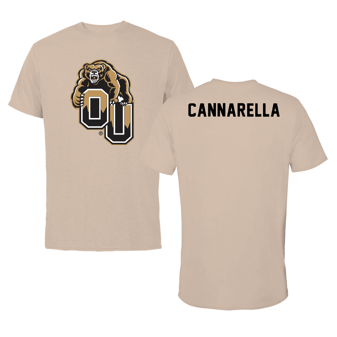Oakland University Dance Tan Tee - Olivia Cannarella