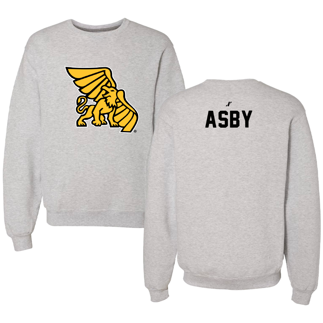 Missouri Western State University Golf Light Gray Crewneck - Aiden Asby