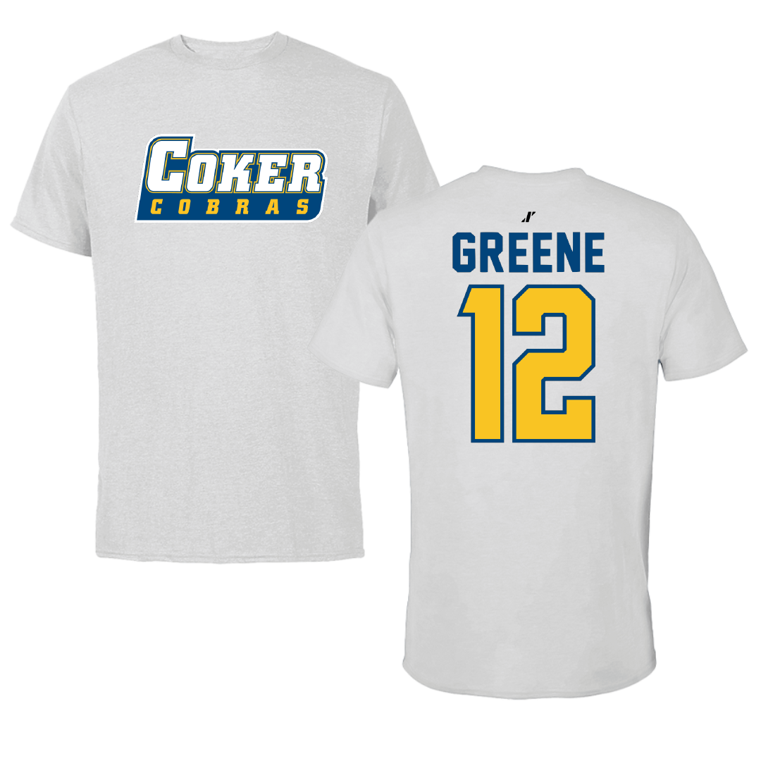 Coker University Acrobatics & Tumbling Light Gray Performance Tee - #12 Bailey Greene
