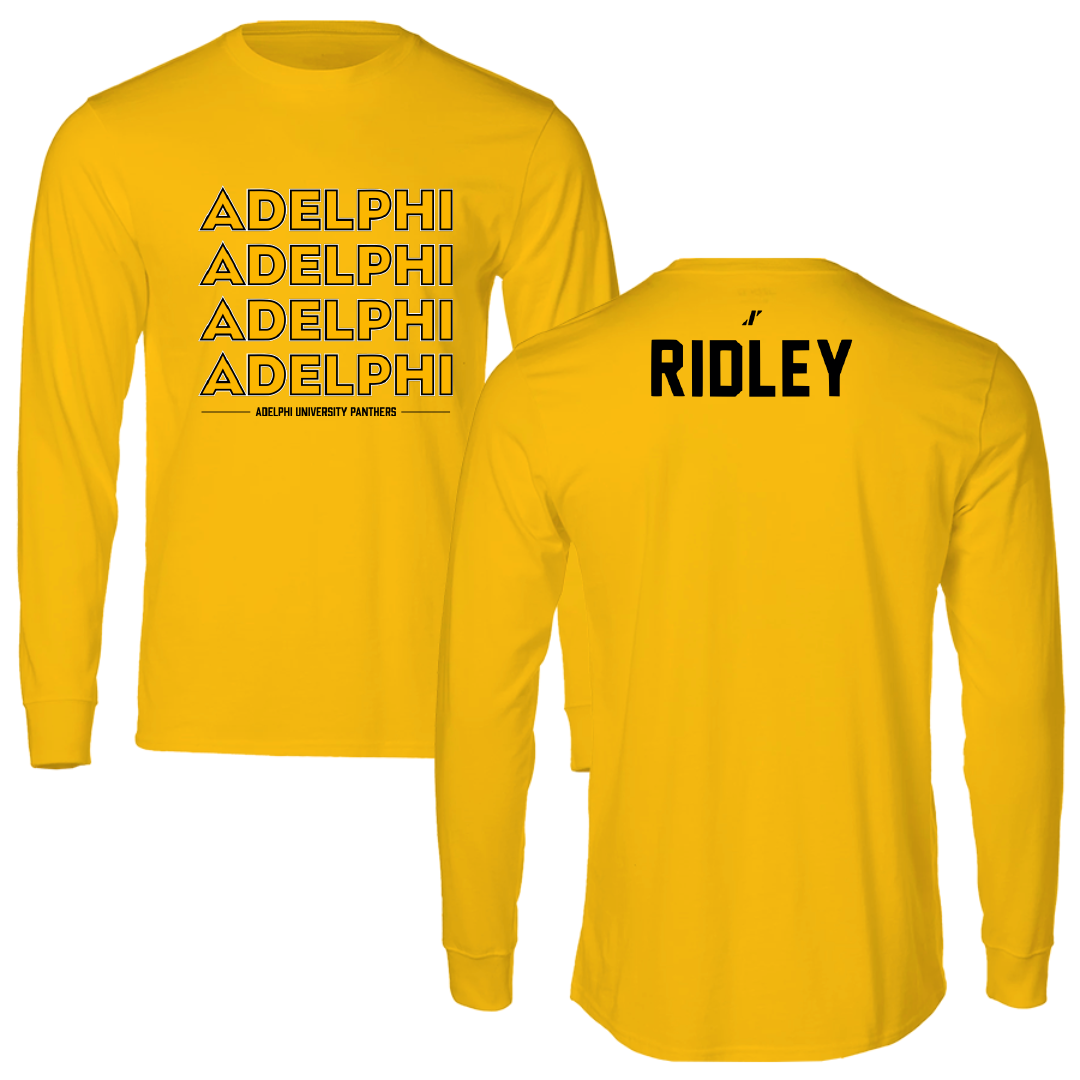 Adelphi University TF and XC Gold General Long Sleeve - Bryce Ridley