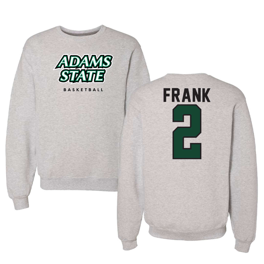 Adams State University Basketball Gray Crewneck - #2 Harrison Frank