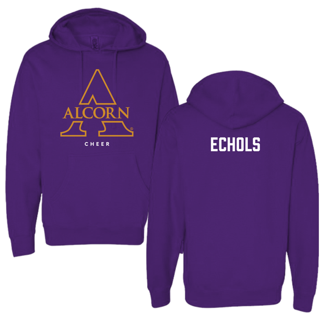 Alcorn State University Cheer Purple Hoodie - Fallon Echols