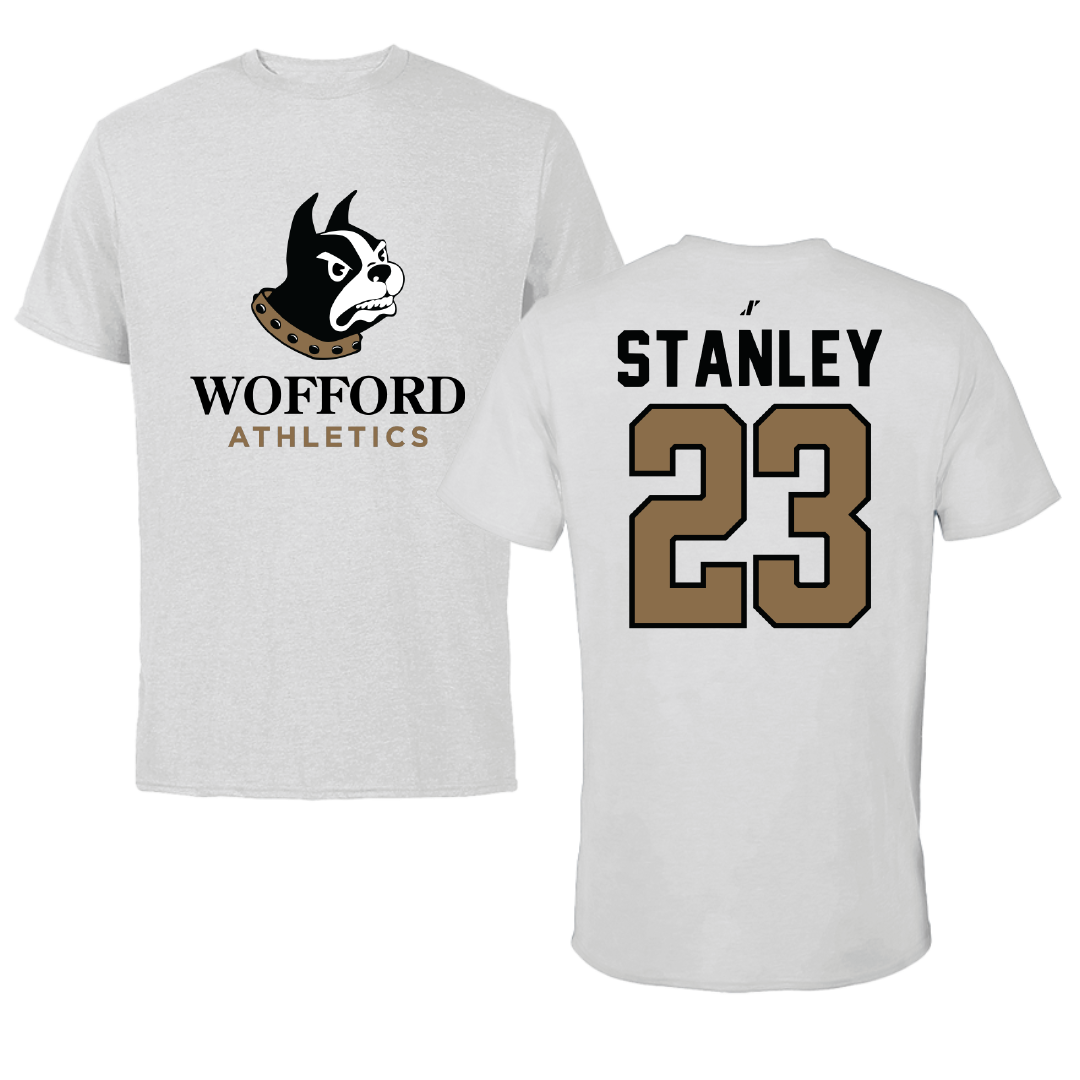 Wofford College Softball Light Gray Tee - #23 Brianna Stanley