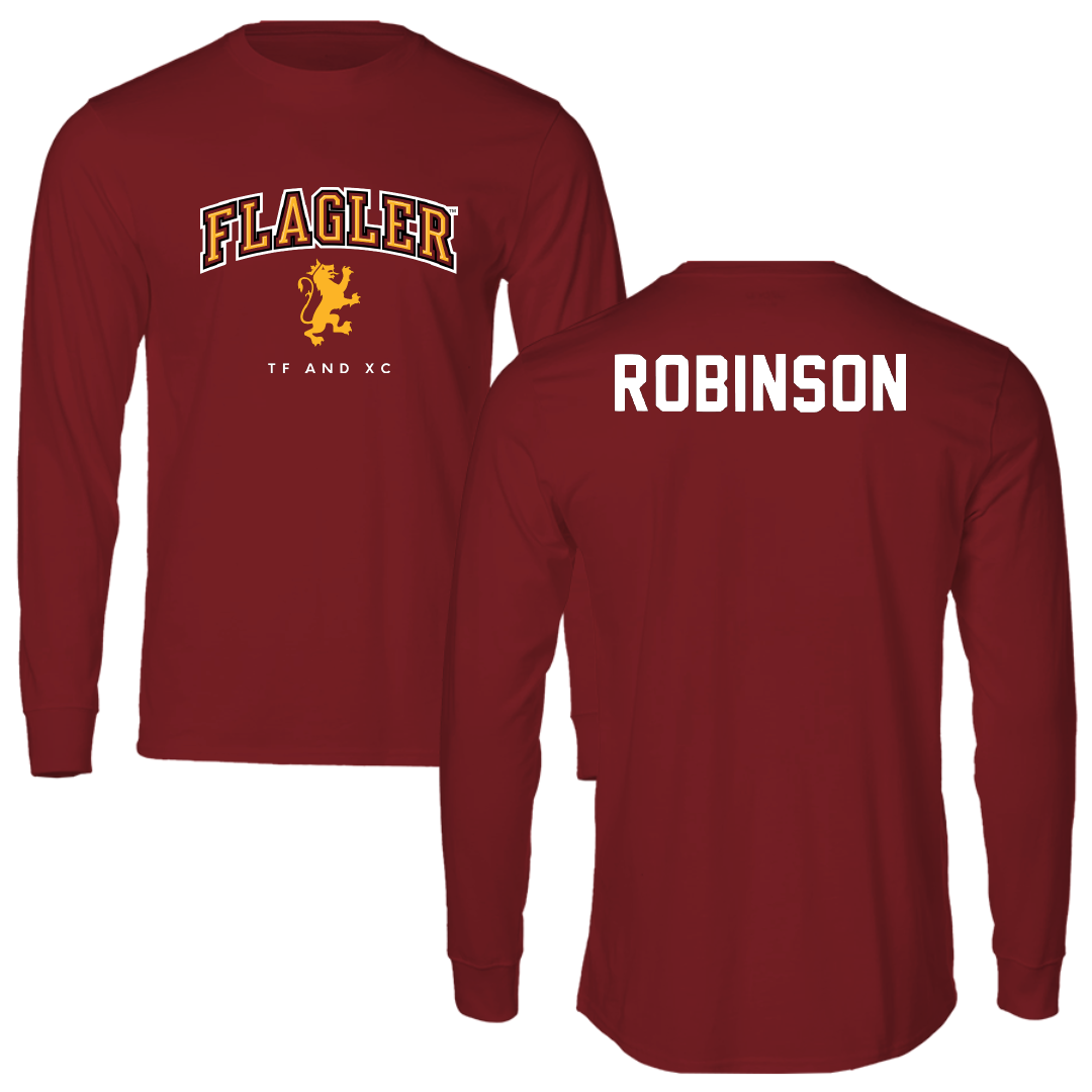 Flagler College TF and XC Red Performance Long Sleeve - Mallory Robinson