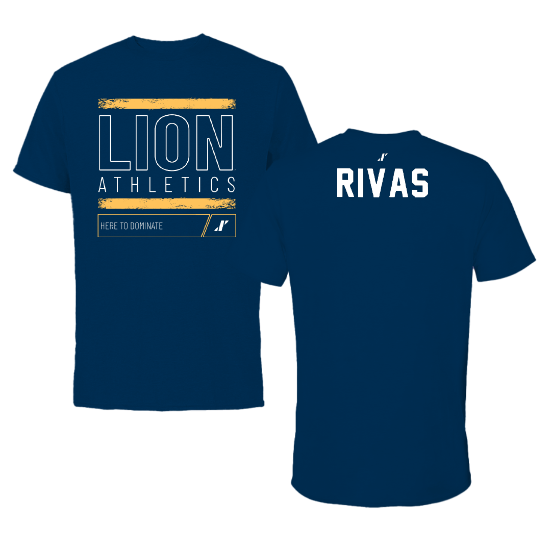 East Texas A&M University Cheer Navy Dominate Tee - Jonathan Rivas