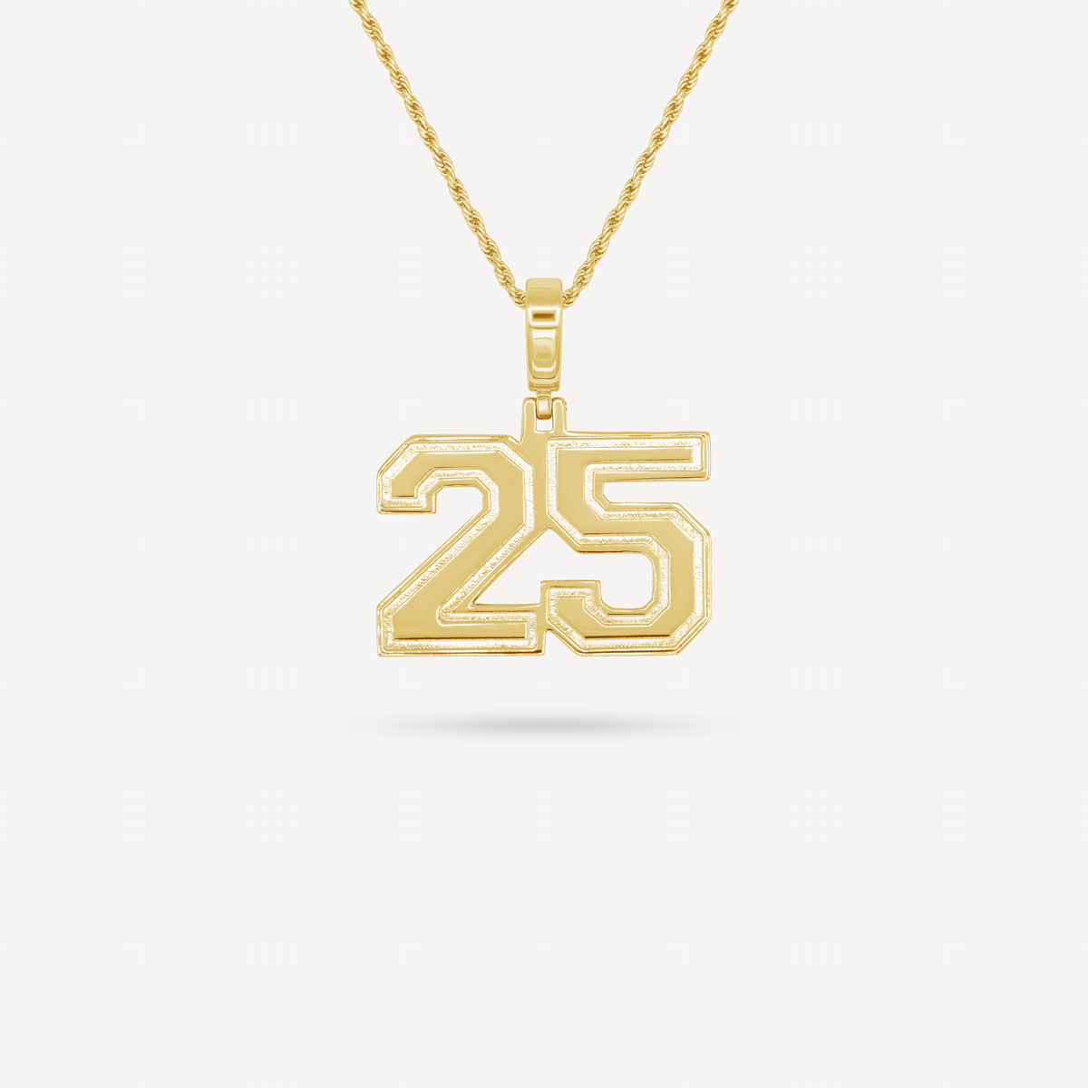 Gold Presidents Pendant and Chain - #25 Brianna McPike
