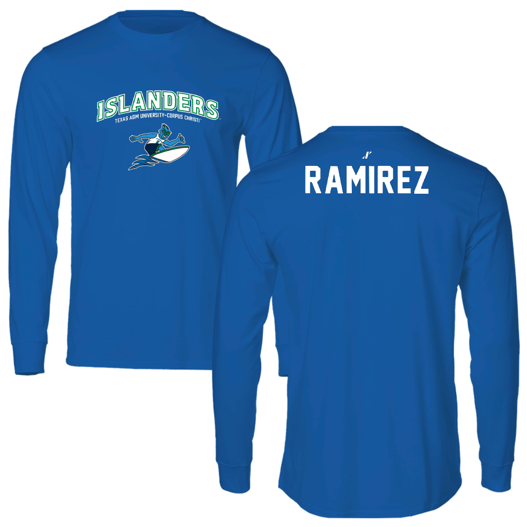 Texas A&M University-Corpus Christi Golf Blue General Long Sleeve - Lucia Ramirez