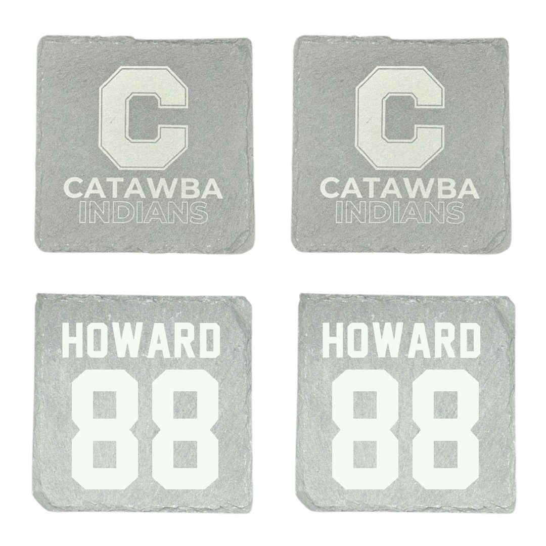 Catawba College Football Stone Coaster (4 Pack)  - #88 Will Howard