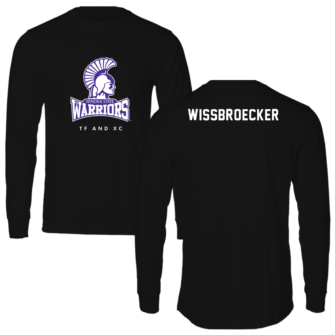 Winona State University TF and XC Black Long Sleeve - MacKenzie Wissbroecker