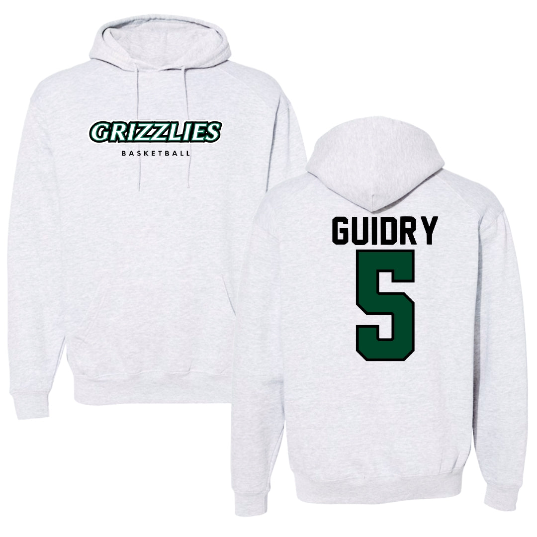 Adams State University Basketball Gray Hoodie - #5 Jerrick Guidry