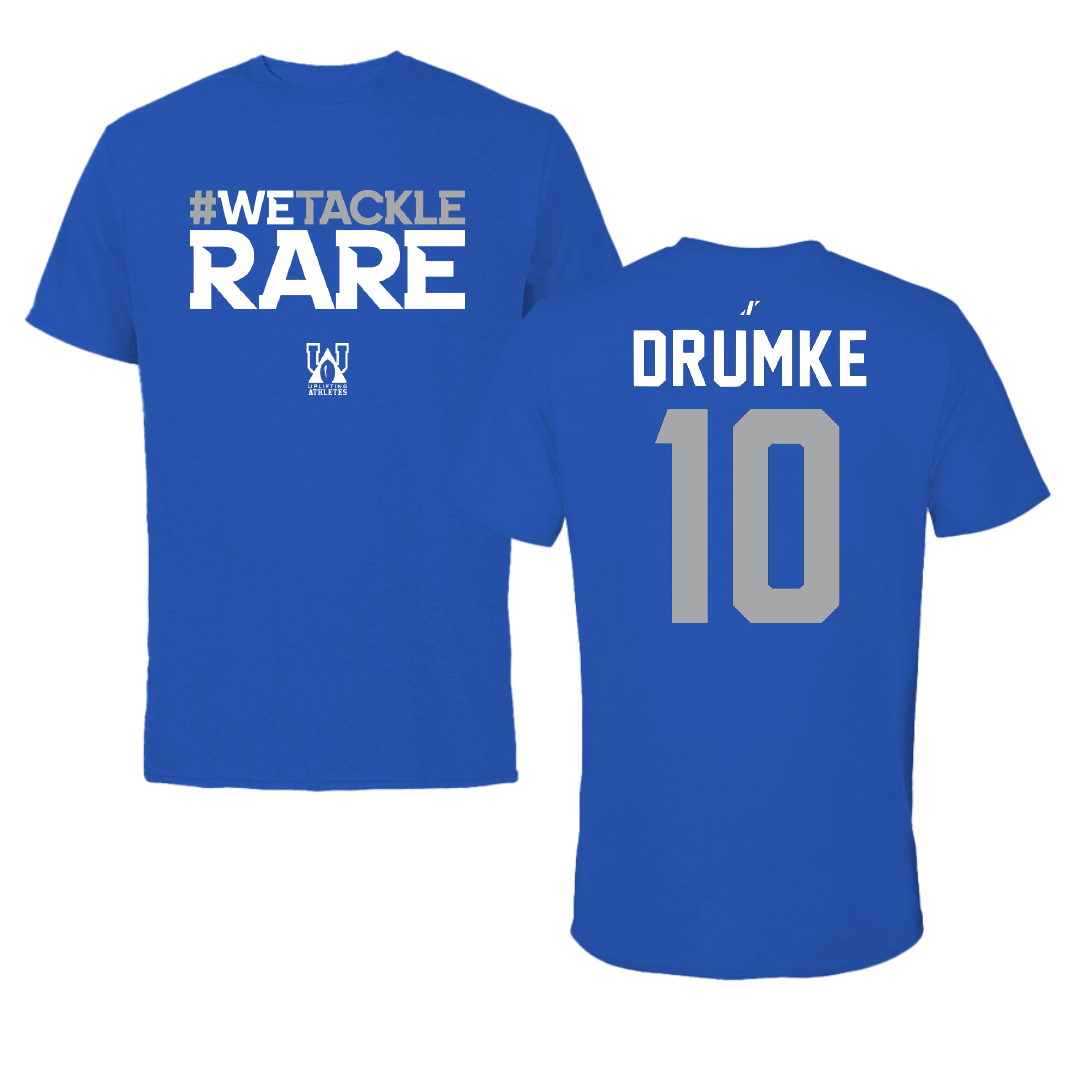 Eastern Illinois University Baseball Blue Uplifting Athletes Performance Tee - #10 Dylan Drumke