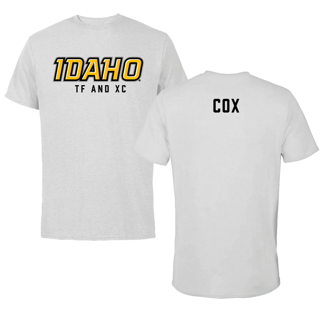 University of Idaho TF and XC Gray Performance Tee - Dante Cox