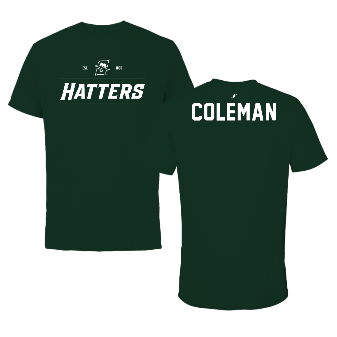 Stetson University Cheer Forest Green General Tee - Gracie Coleman