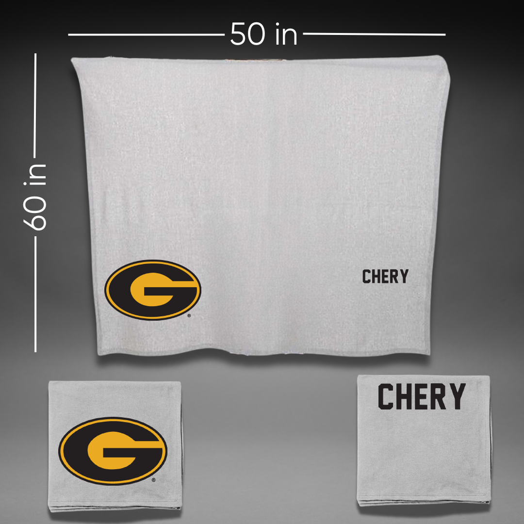 Grambling State University TF and XC Gray Blanket - Quincy Chery