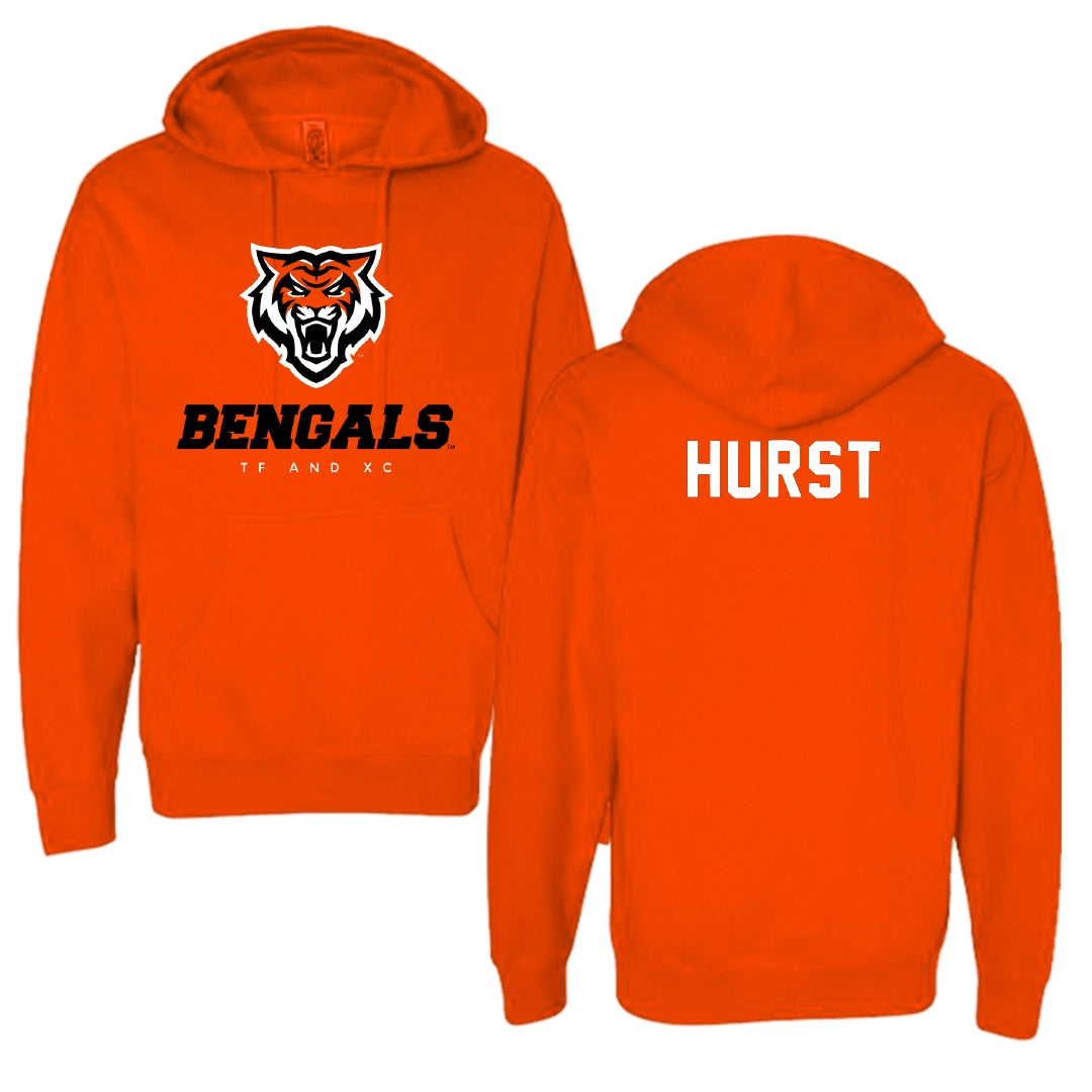 Idaho State University TF and XC Orange Hoodie - Braxton Hurst