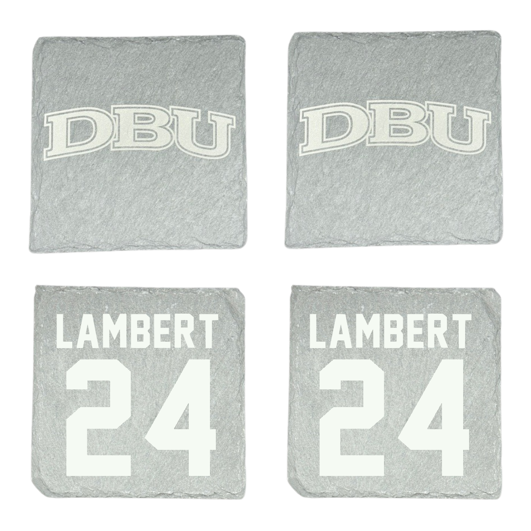 Dallas Baptist University Volleyball Stone Coaster (4 Pack)  - #24 Lexi Lambert