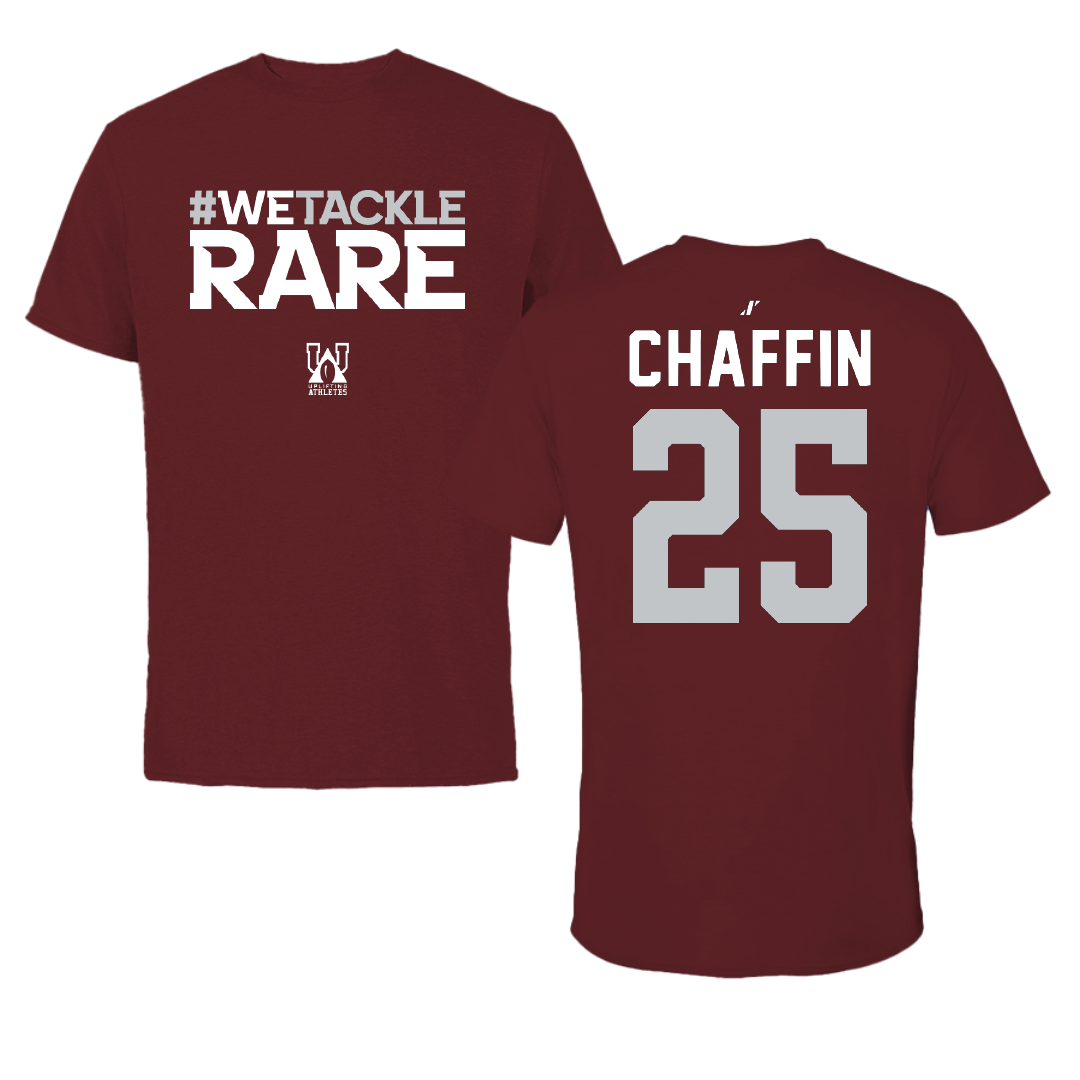 Mississippi State University Softball Maroon Uplifting Athletes Performance Tee - #25 Raelin Chaffin