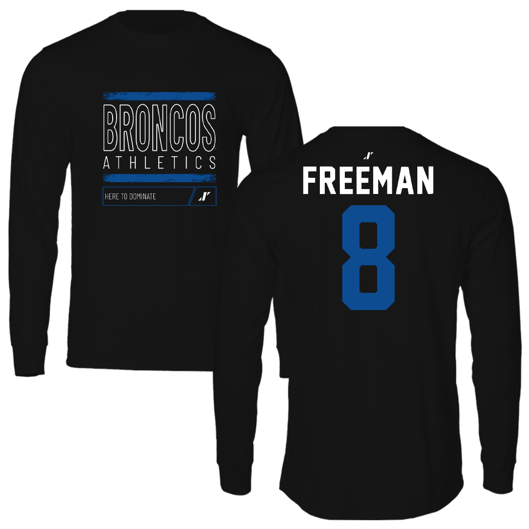 Fayetteville State University Volleyball Black Dominate Long Sleeve - #8 Tione Freeman