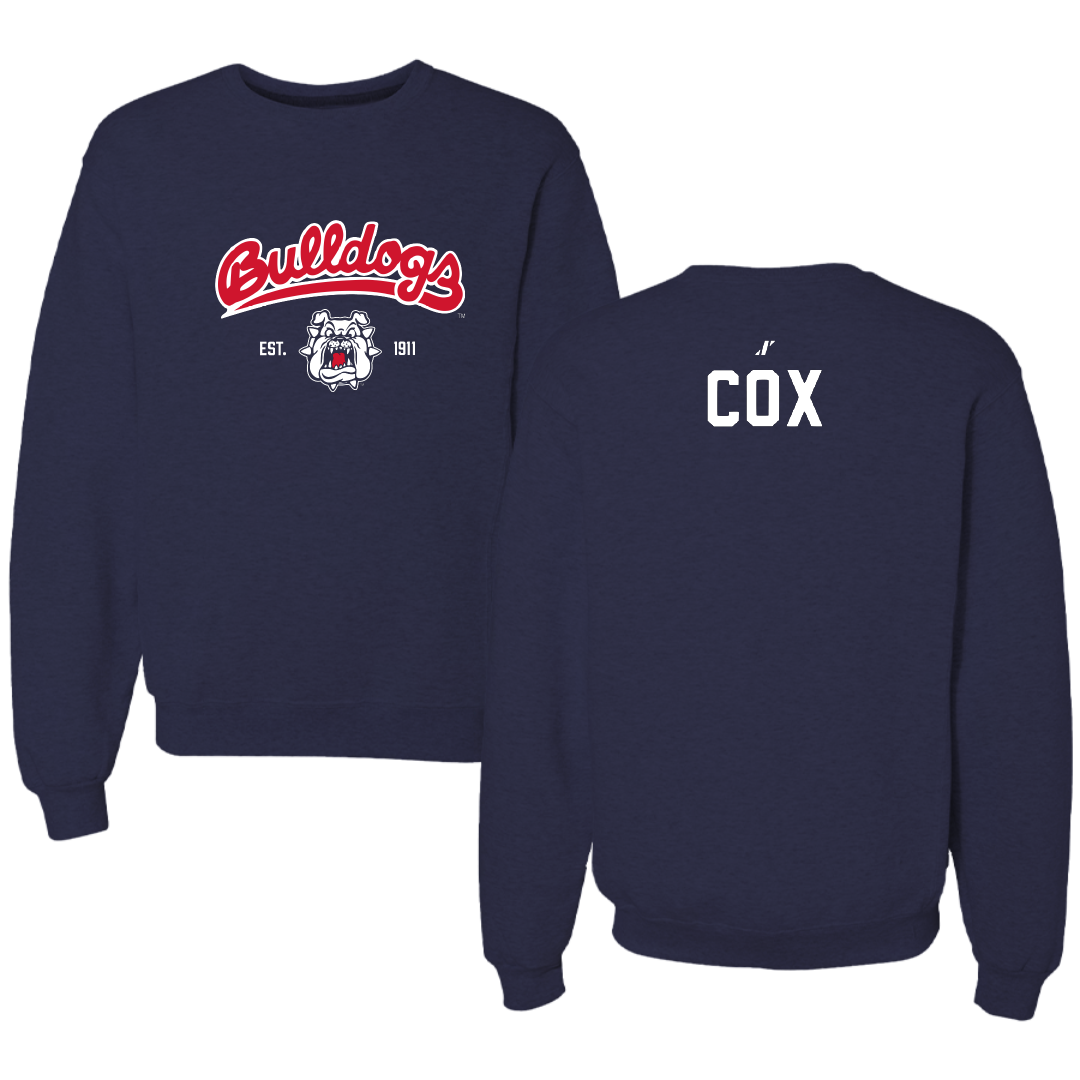 Fresno State University Dance Navy General Crewneck - Brooke Cox