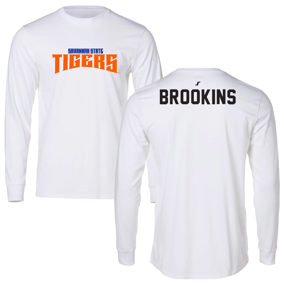 Savannah State University Cheer White Classic Long Sleeve - Leanay Brookins