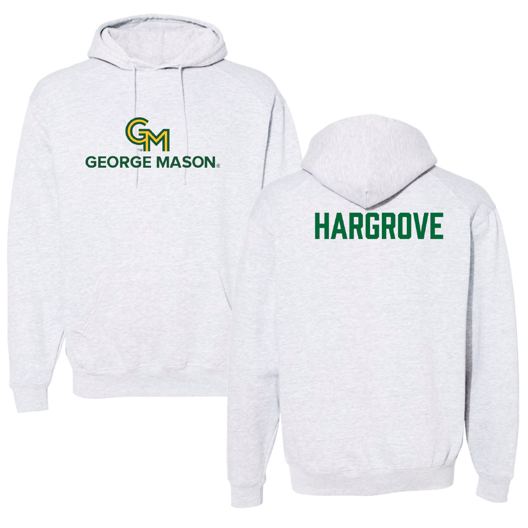 George Mason University Wrestling Gray Hoodie - Dominic Hargrove