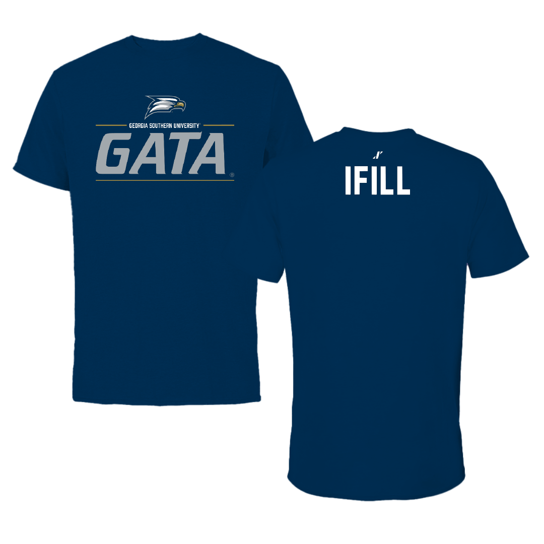 Georgia Southern University Swimming & Diving Navy General Performance Tee - Alyssa Ifill