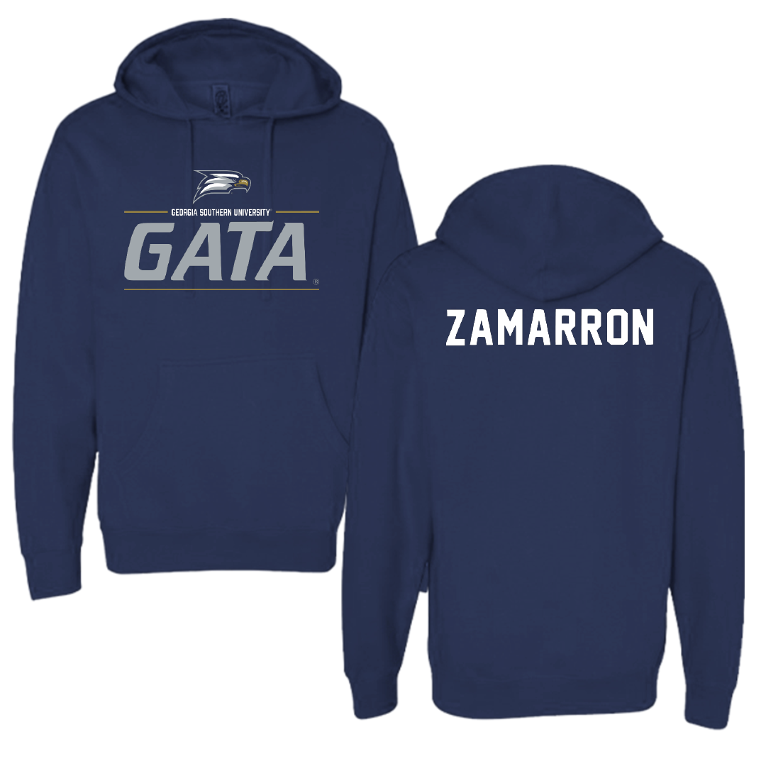 Georgia Southern University Golf Navy General Hoodie - Elijah Zamarron