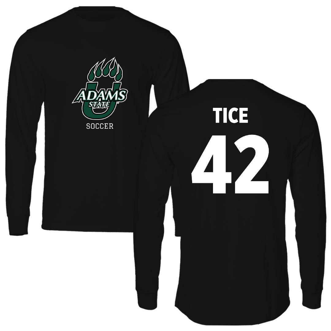 Adams State University Soccer Black State Long Sleeve - #42 Sophia Tice