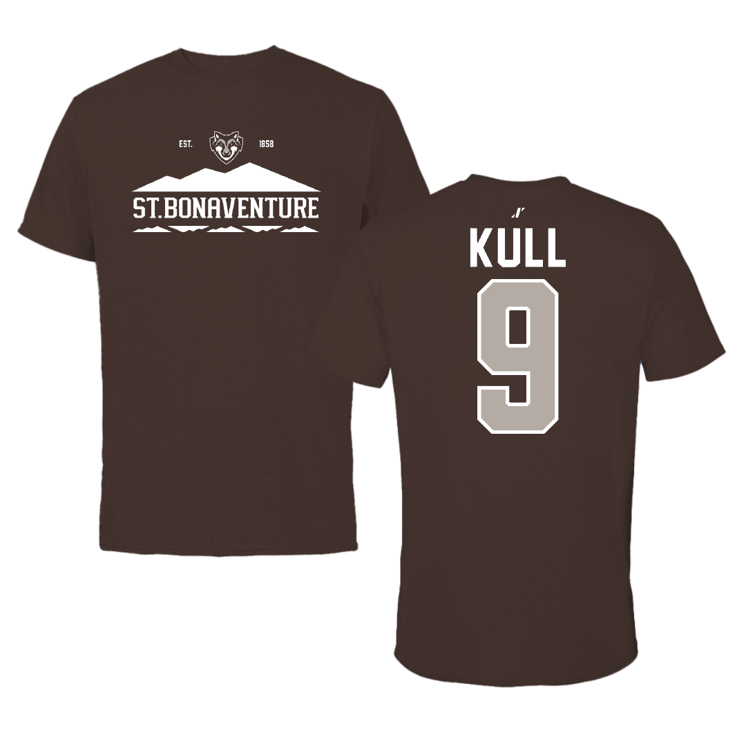 St. Bonaventure University Rugby Brown General Tee - #9 Sean Kull
