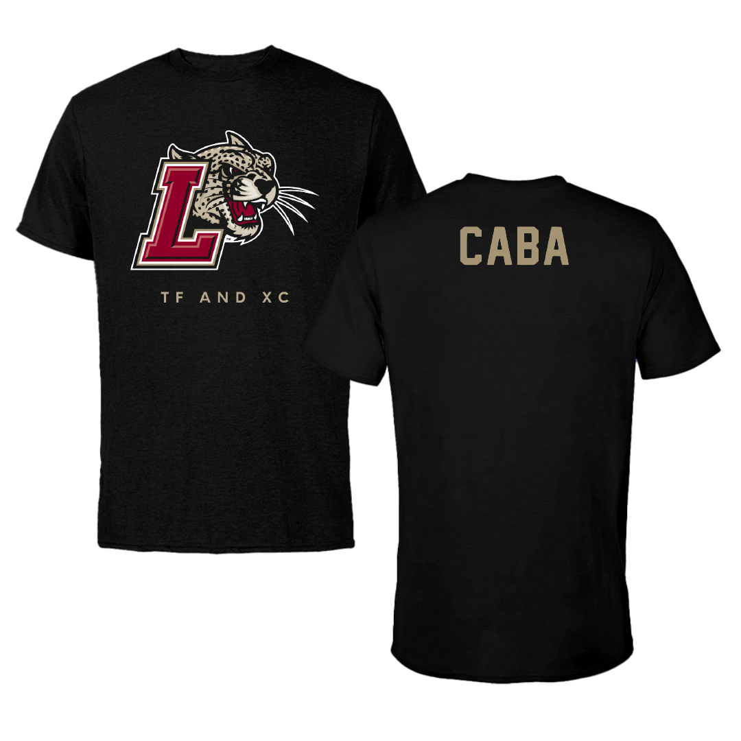 Lafayette College TF and XC Black Performance Tee - Alexander Caba