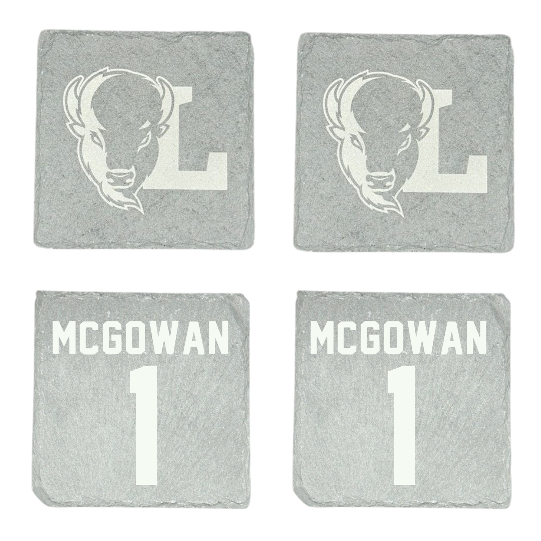 Lipscomb University Basketball Stone Coaster (4 Pack)  - #1 Claira McGowan