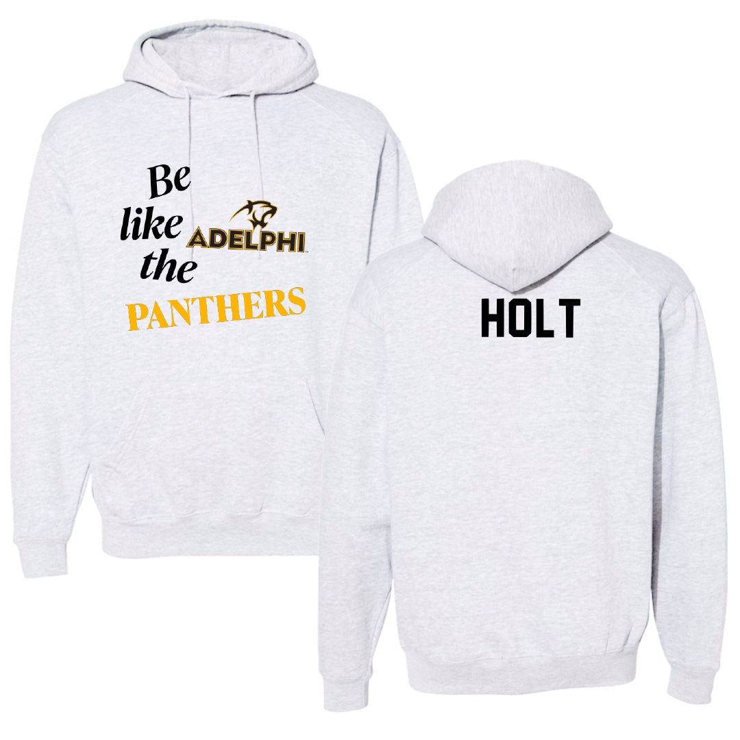 Adelphi University Dance Light Gray Be Like Us Hoodie - Lauren Holt
